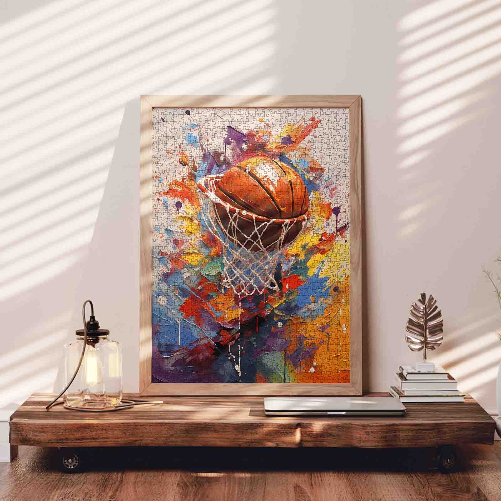 Basketball Slam Dunk Jigsaw Puzzle