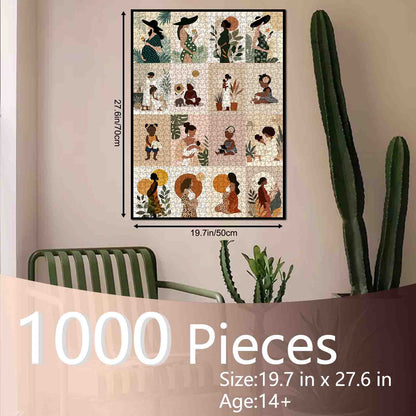 Beautiful Motherhood Moments Jigsaw Puzzle