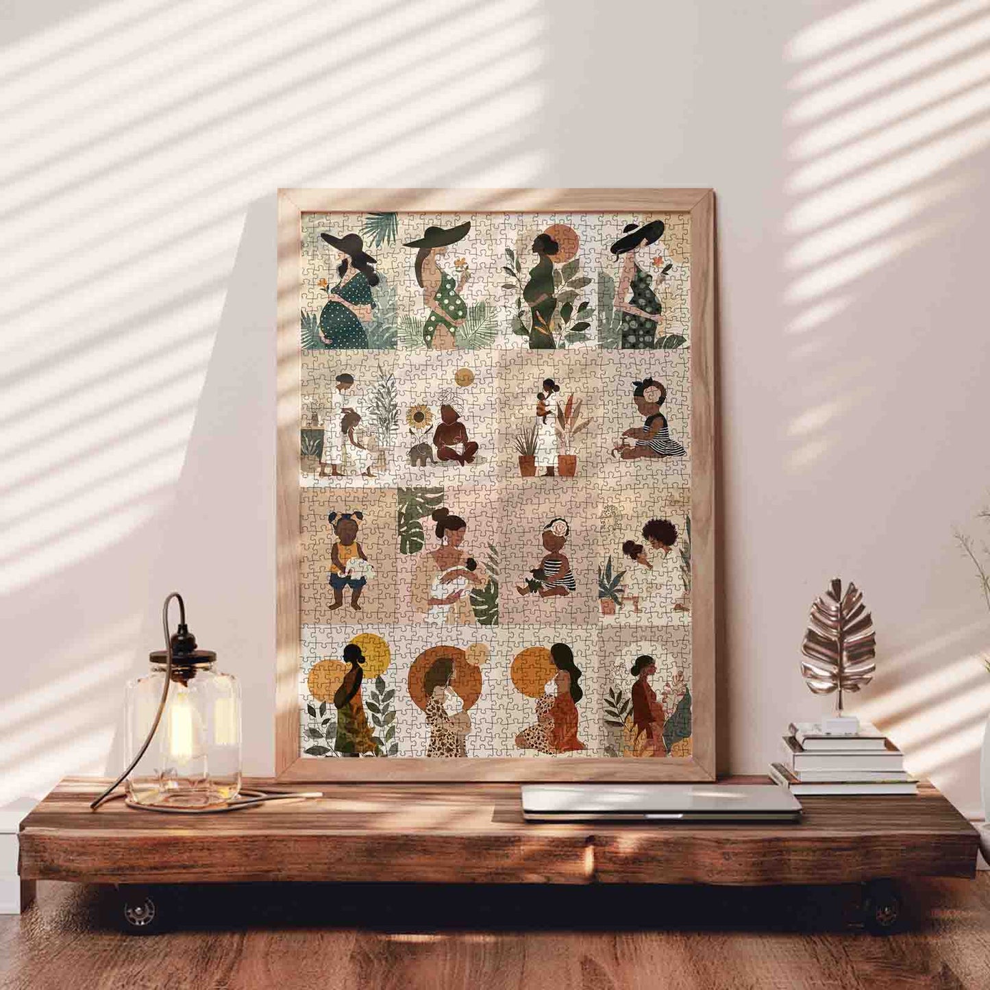 Beautiful Motherhood Moments Jigsaw Puzzle