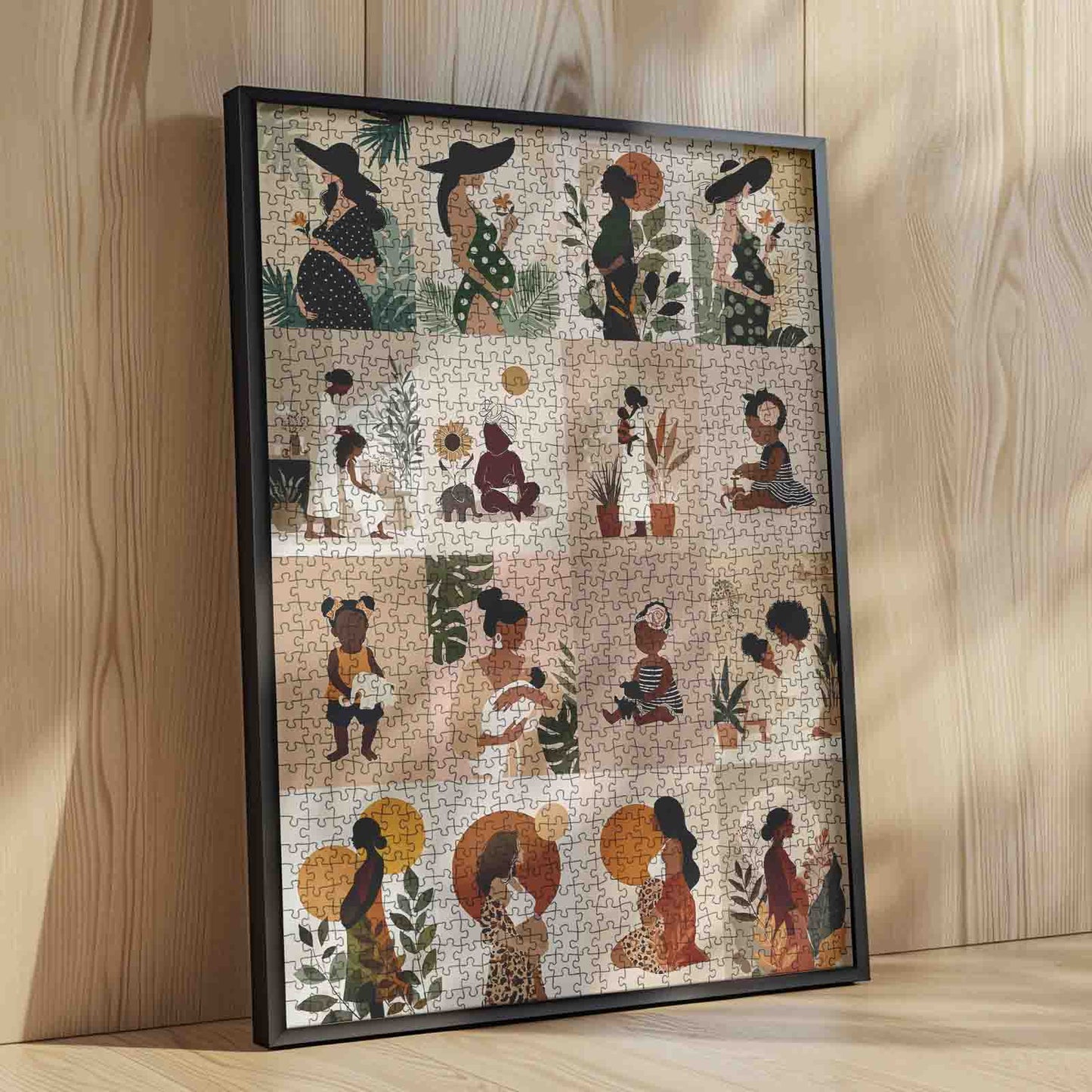 Beautiful Motherhood Moments Jigsaw Puzzle