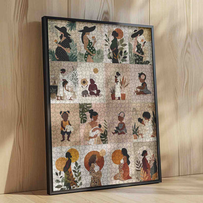 Beautiful Motherhood Moments Jigsaw Puzzle