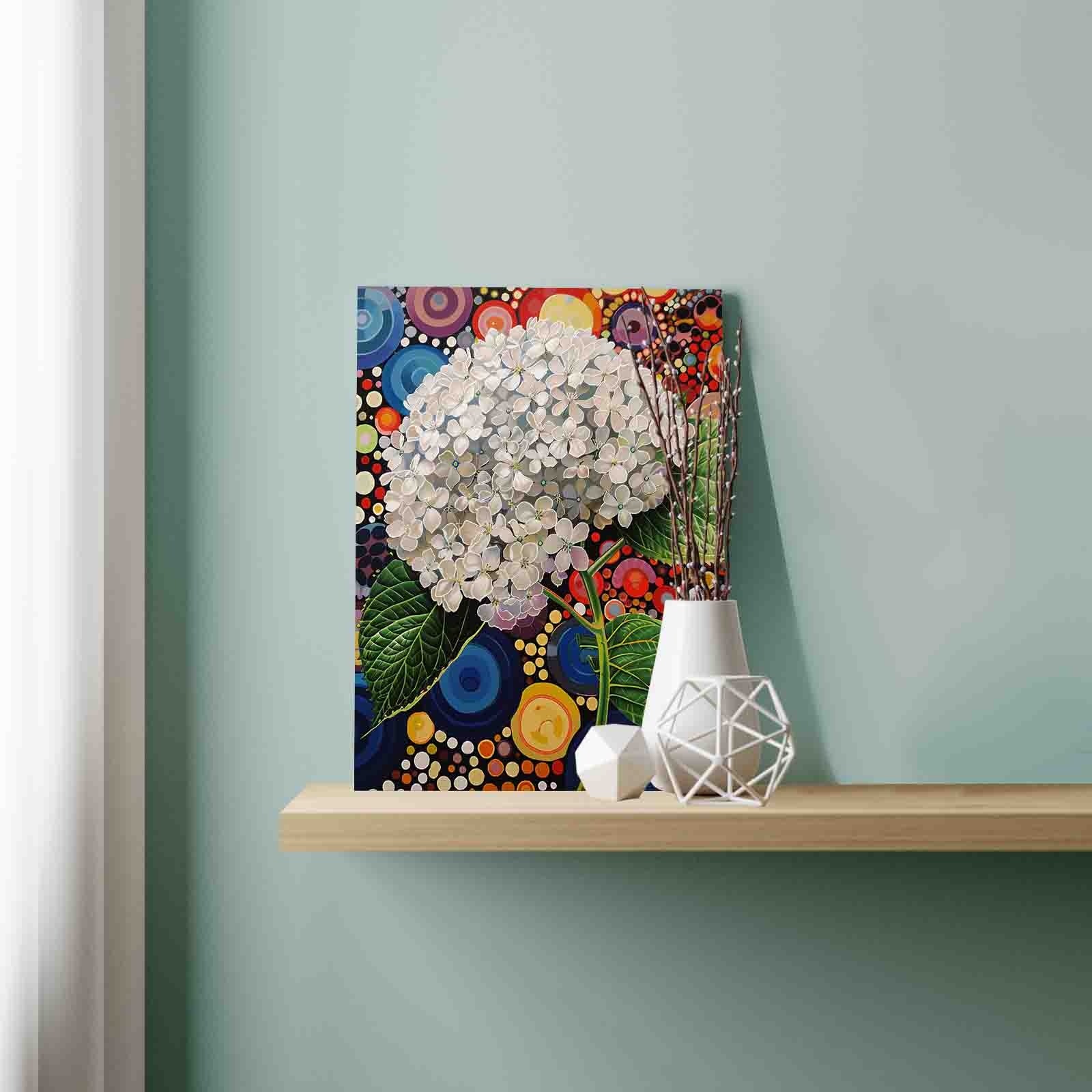 Blooming Hydrangea Elegance Paint by Numbers