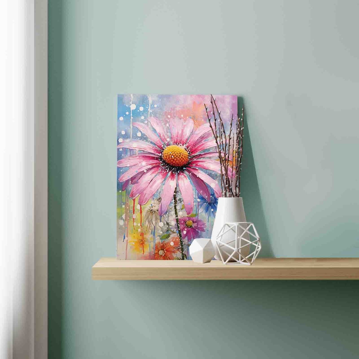 Blooming Splash Fantasy Paint by Numbers