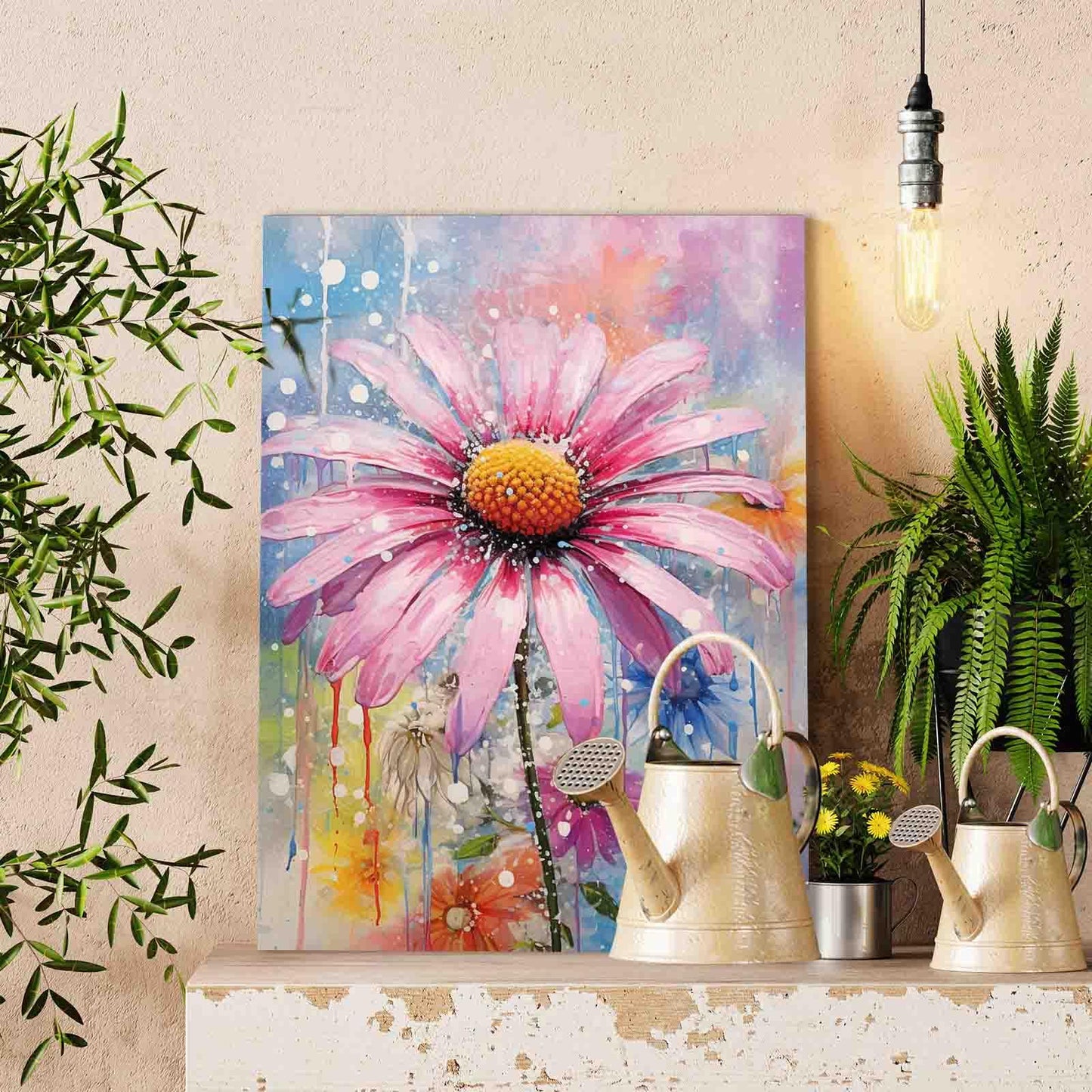 Blooming Splash Fantasy Paint by Numbers