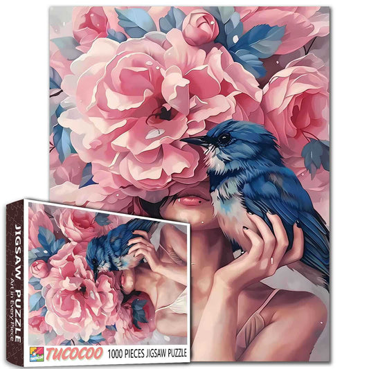 Bluebird Whisper Jigsaw Puzzle