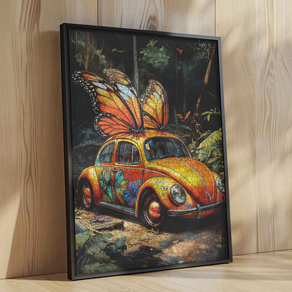 Butterfly Beetle Fantasy Jigsaw Puzzle