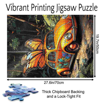 Butterfly Beetle Fantasy Jigsaw Puzzle