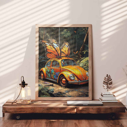 Butterfly Beetle Fantasy Jigsaw Puzzle