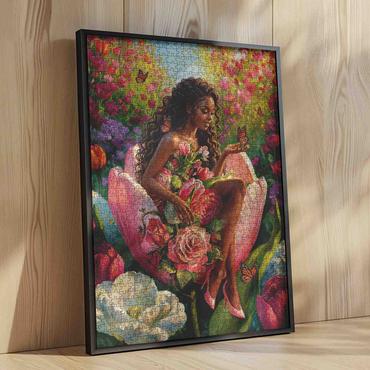 Butterfly Blossom Garden Dream Jigsaw Puzzle