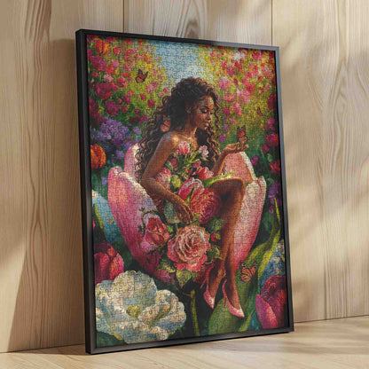 Butterfly Blossom Garden Dream Jigsaw Puzzle