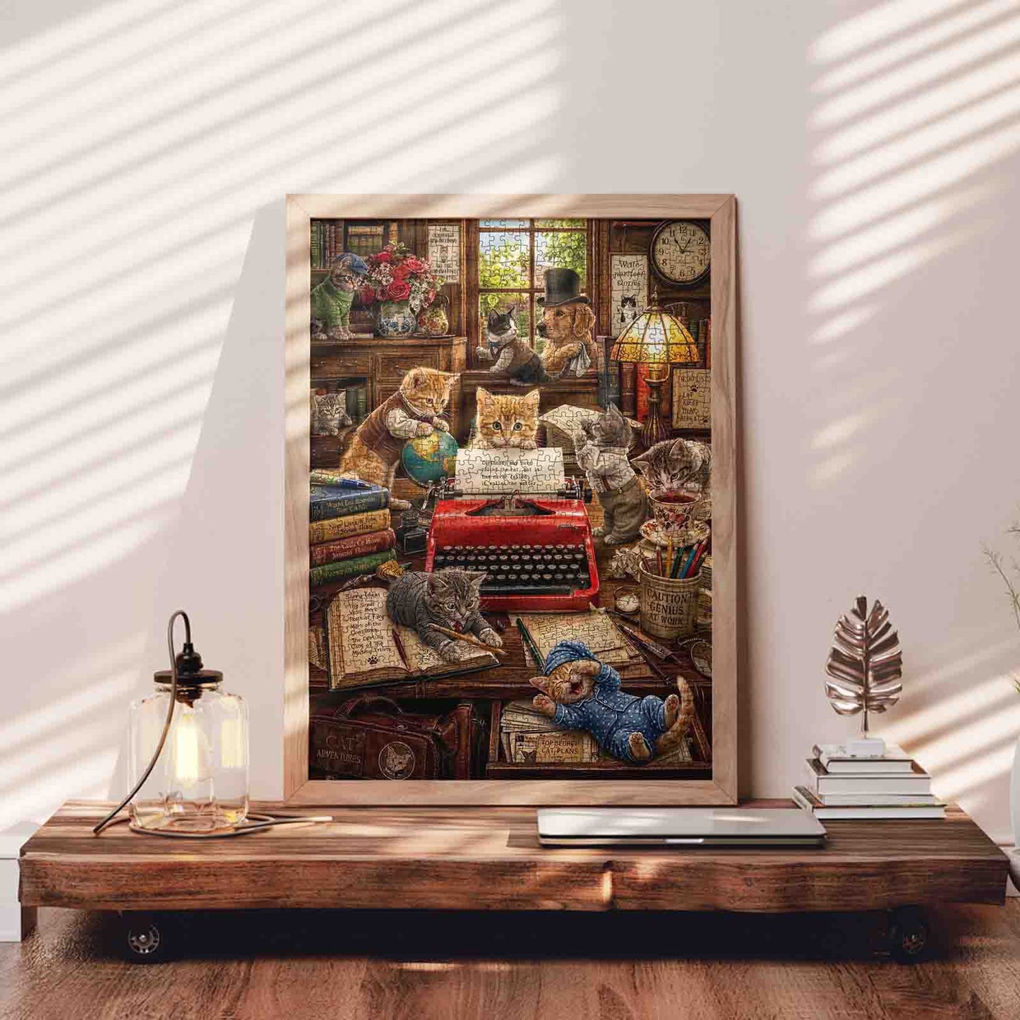 Cats Literary Society Writing Club Jigsaw Puzzle
