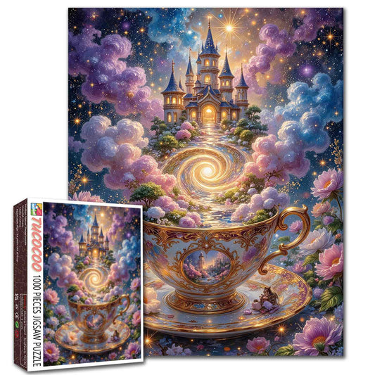 Celestial Teacup Castle Jigsaw Puzzle