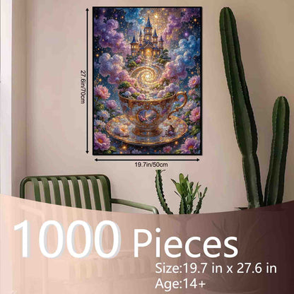 Celestial Teacup Castle Jigsaw Puzzle