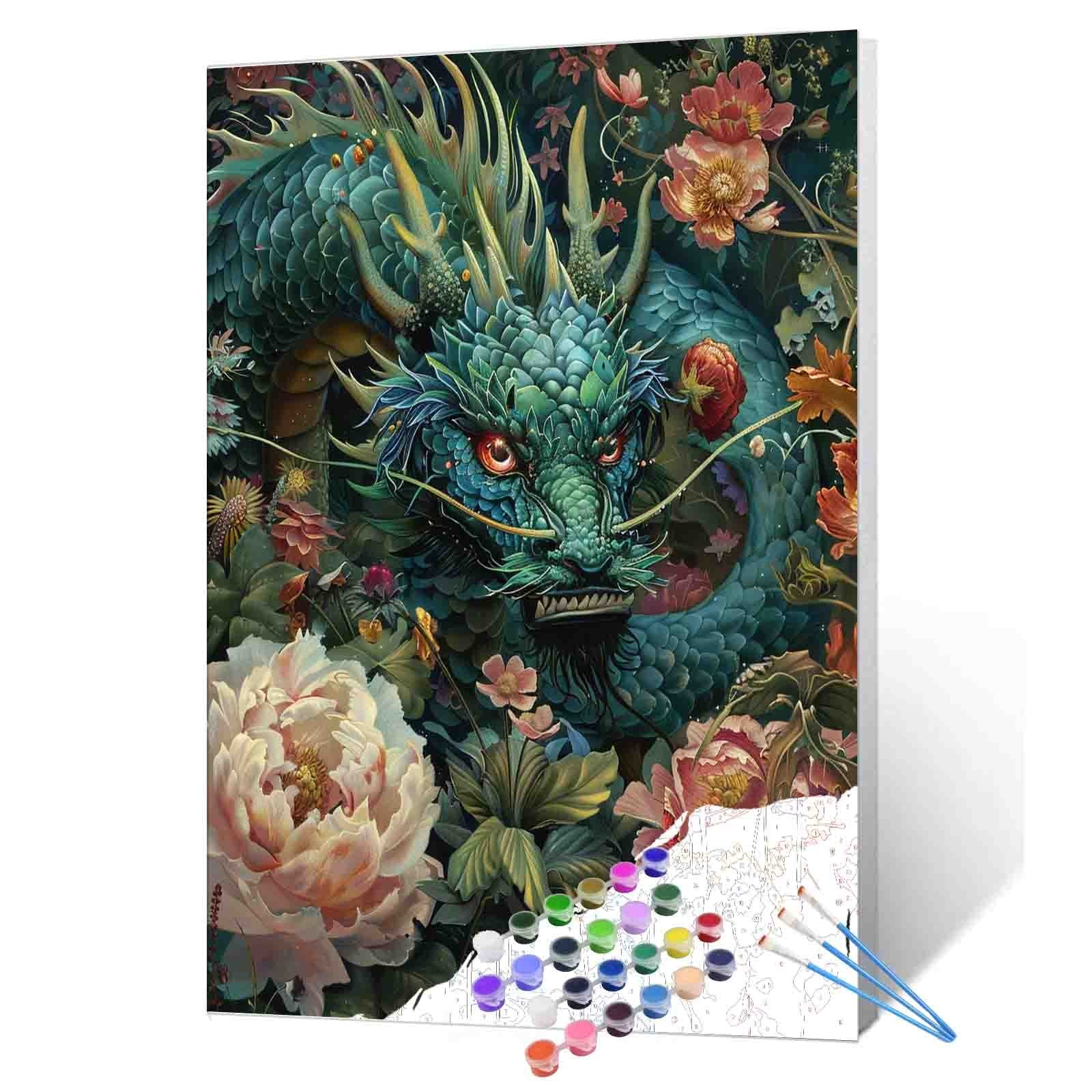 Chinese Dragons Paintings