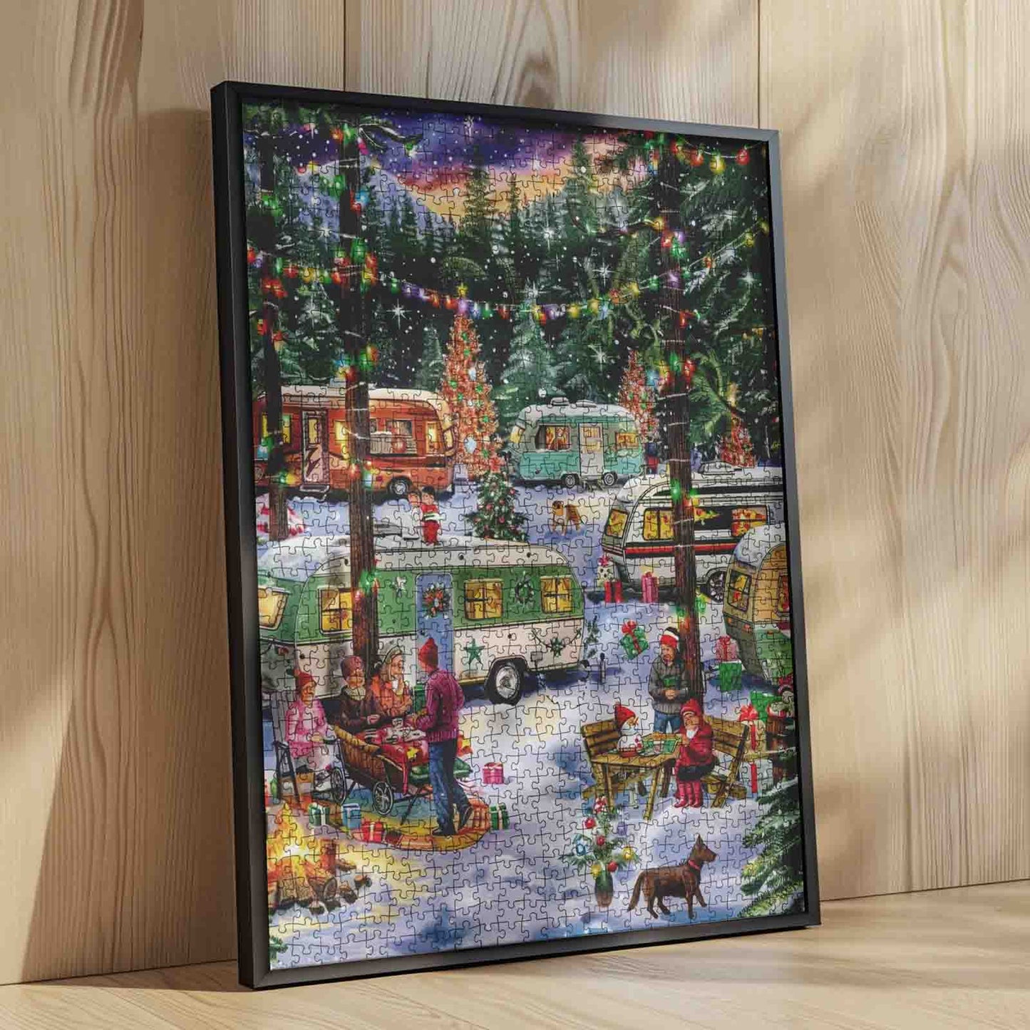 Christmas Camper Wonderland Jigsaw Puzzle