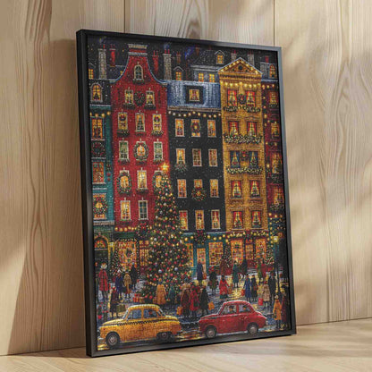 Christmas City Lights Jigsaw Puzzle