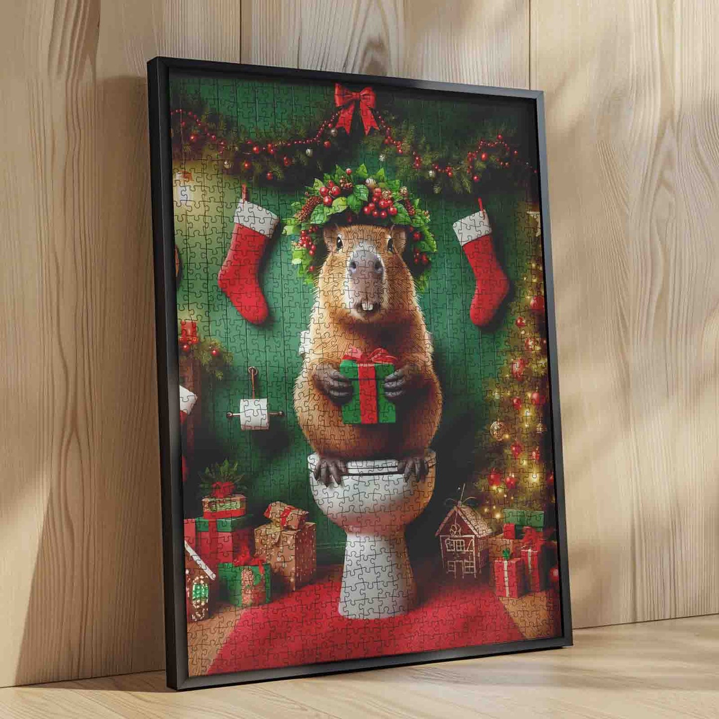 Christmas Gift Guardian Jigsaw Puzzle
