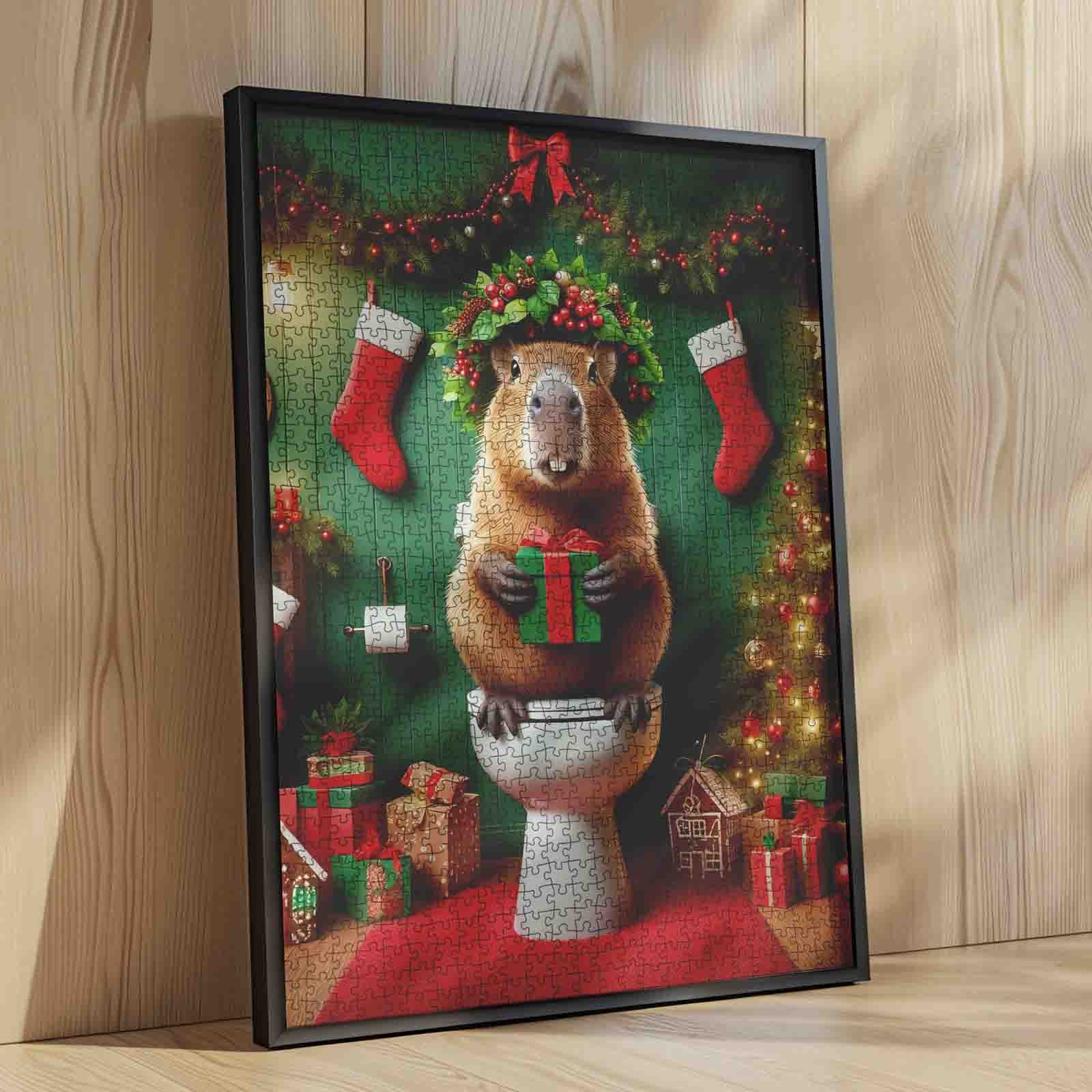 Christmas Gift Guardian Jigsaw Puzzle