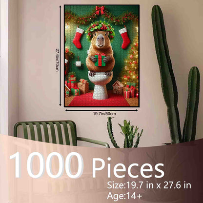 Christmas Gift Guardian Jigsaw Puzzle