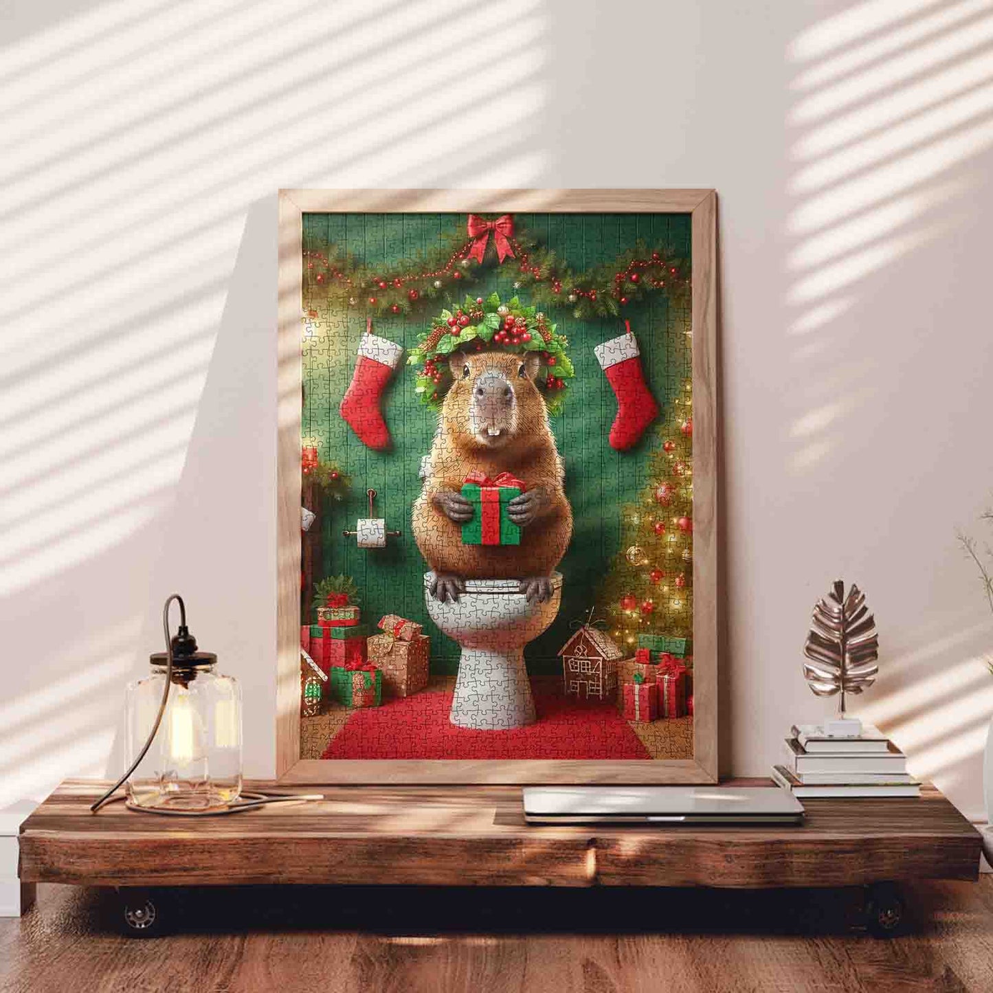 Christmas Gift Guardian Jigsaw Puzzle