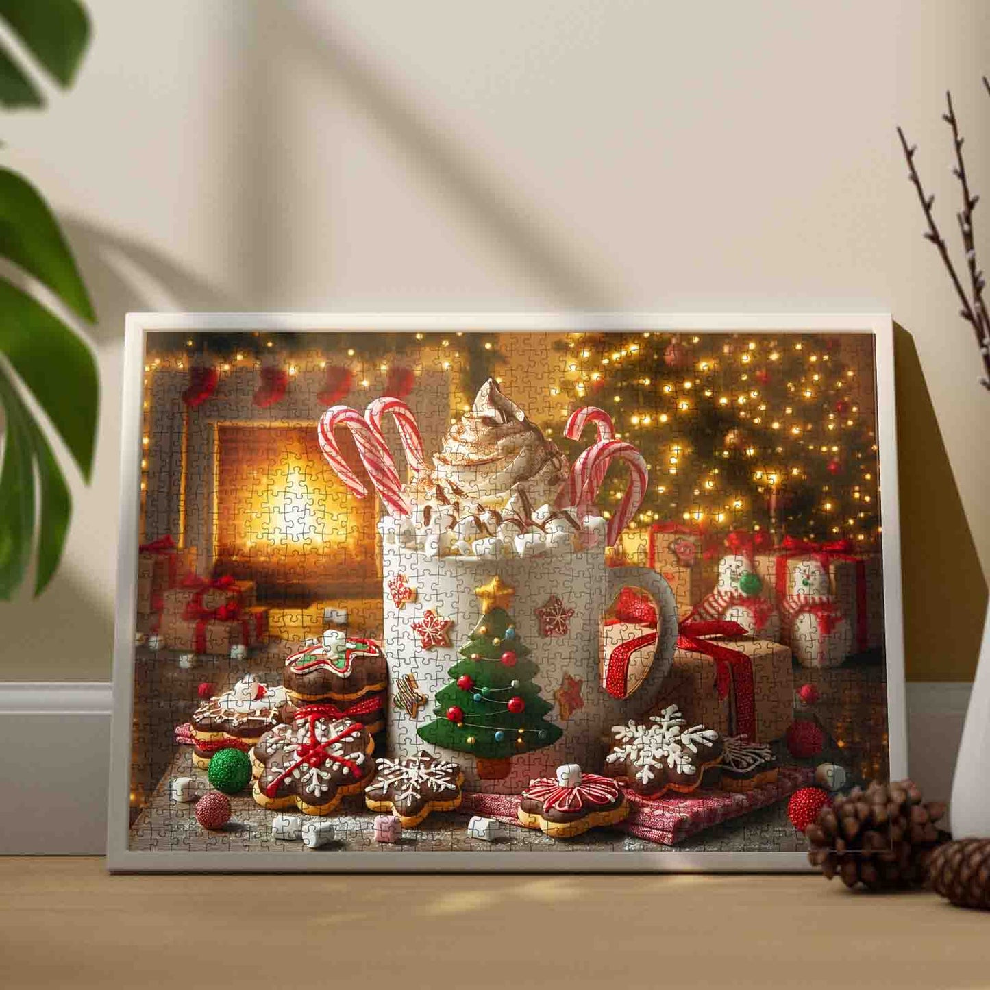 Christmas Hot Cocoa Delight Jigsaw Puzzle