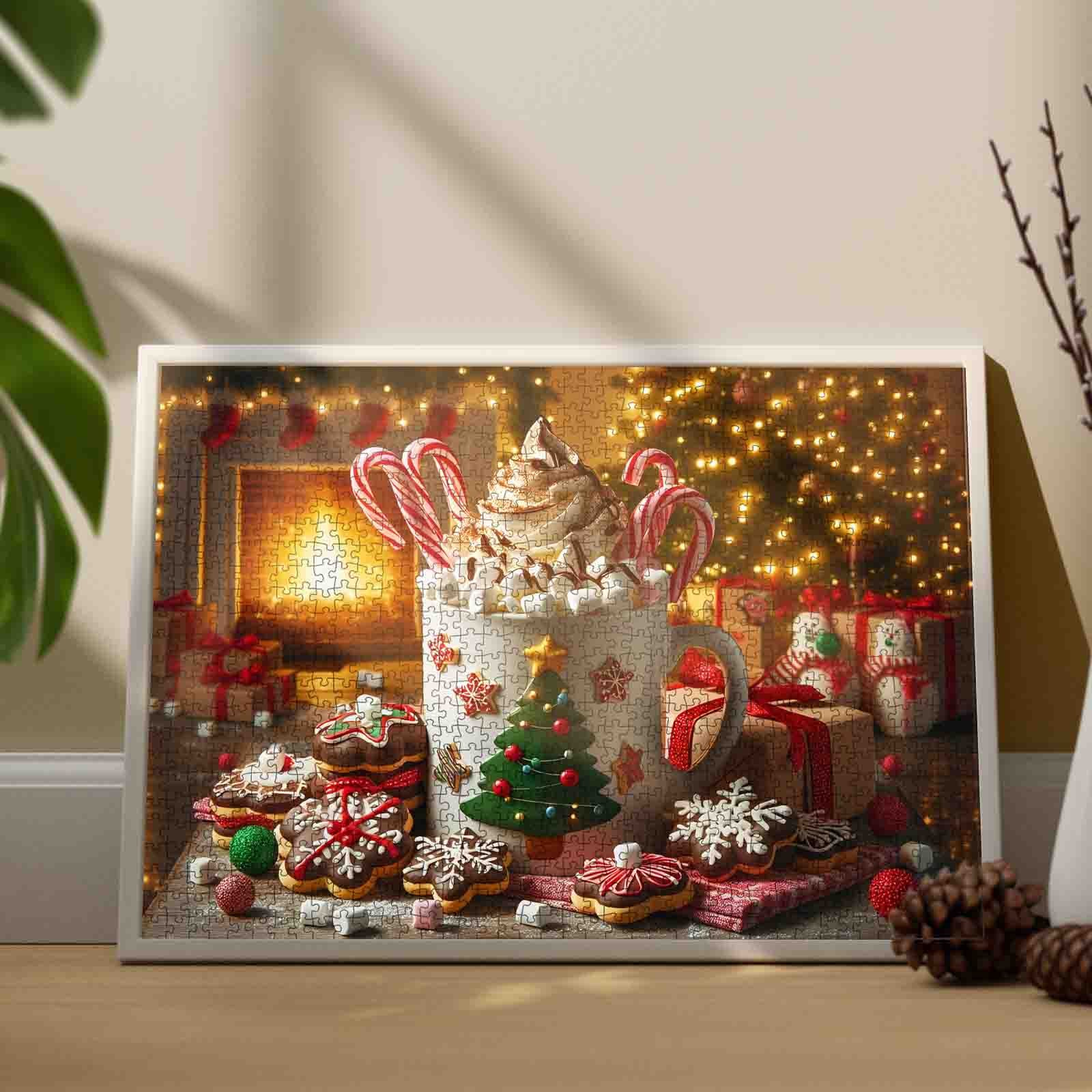 Christmas Hot Cocoa Delight Jigsaw Puzzle