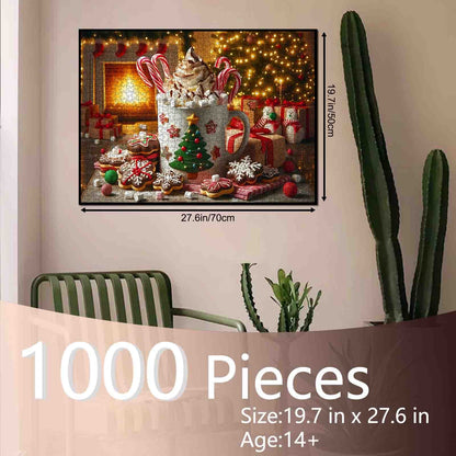 Christmas Hot Cocoa Delight Jigsaw Puzzle