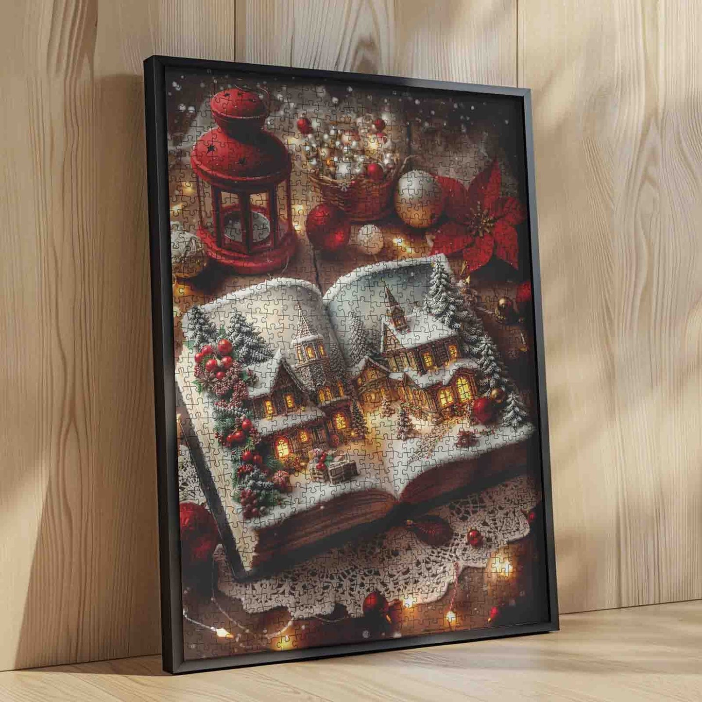 Christmas Storybook Village Jigsaw Puzzle