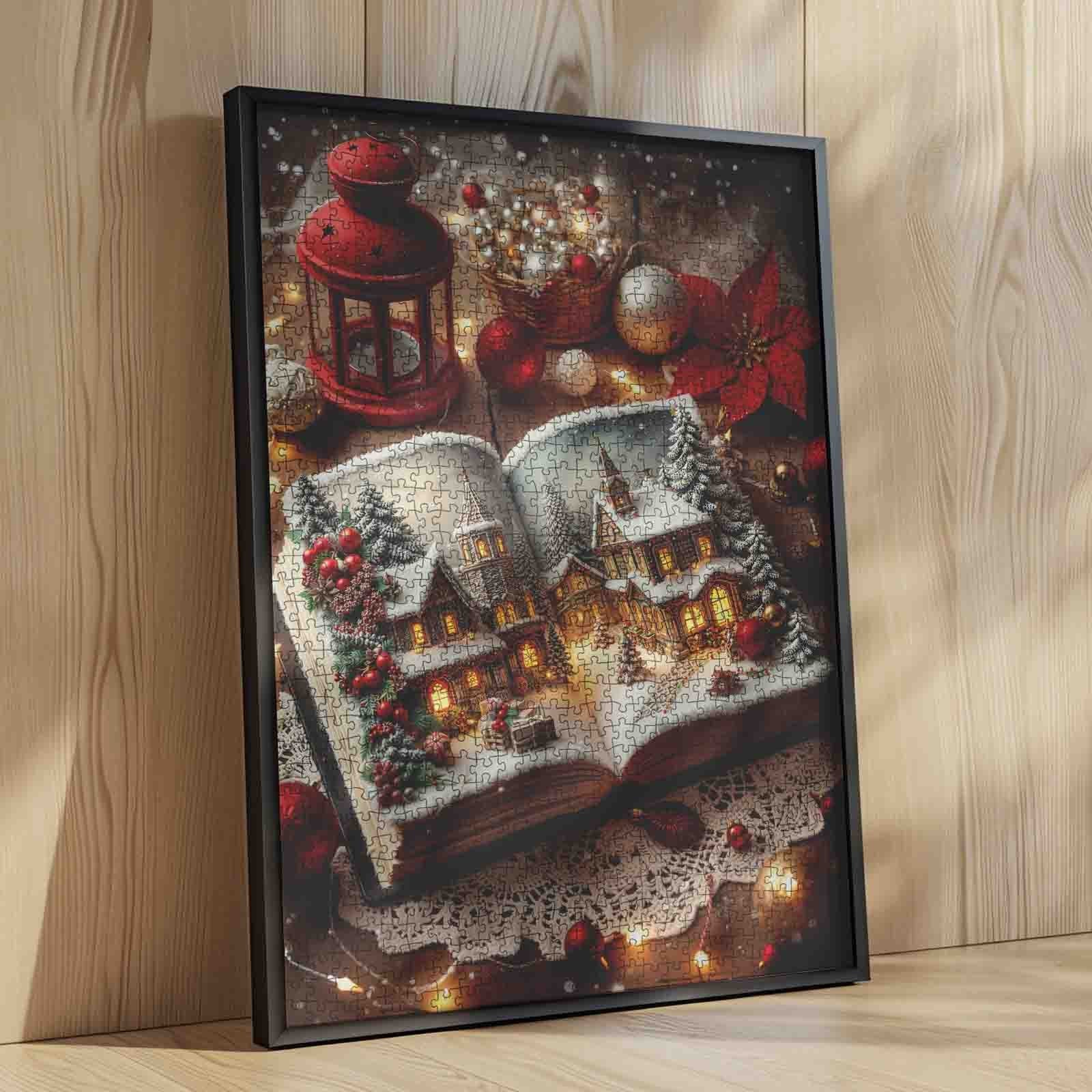 Christmas Storybook Village Jigsaw Puzzle