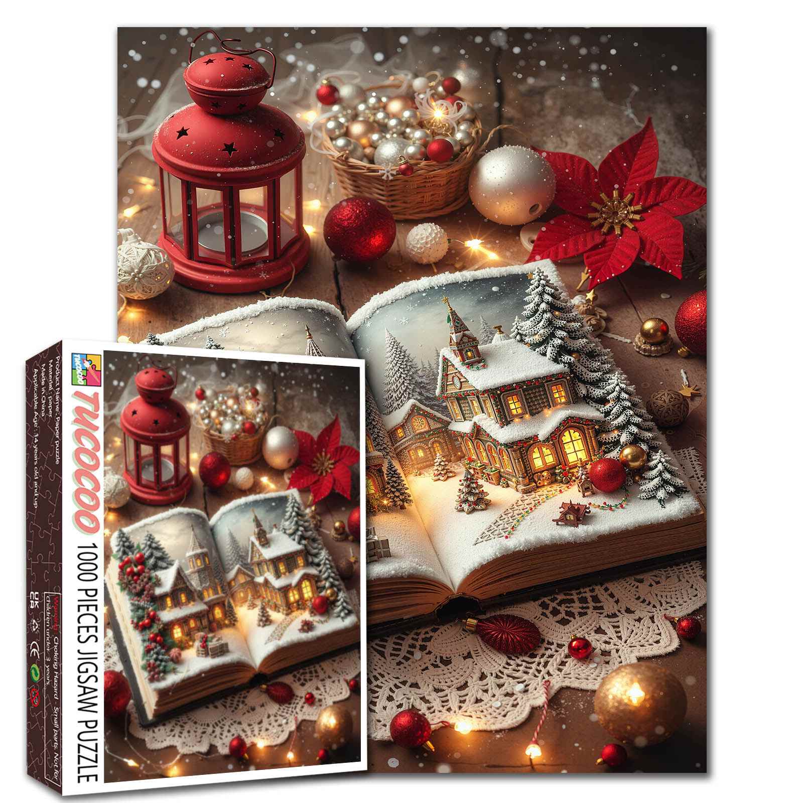 Christmas Storybook Village Jigsaw Puzzle