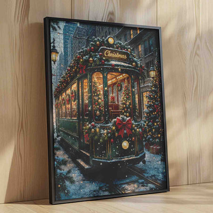 Christmas Streetcar Jigsaw Puzzle