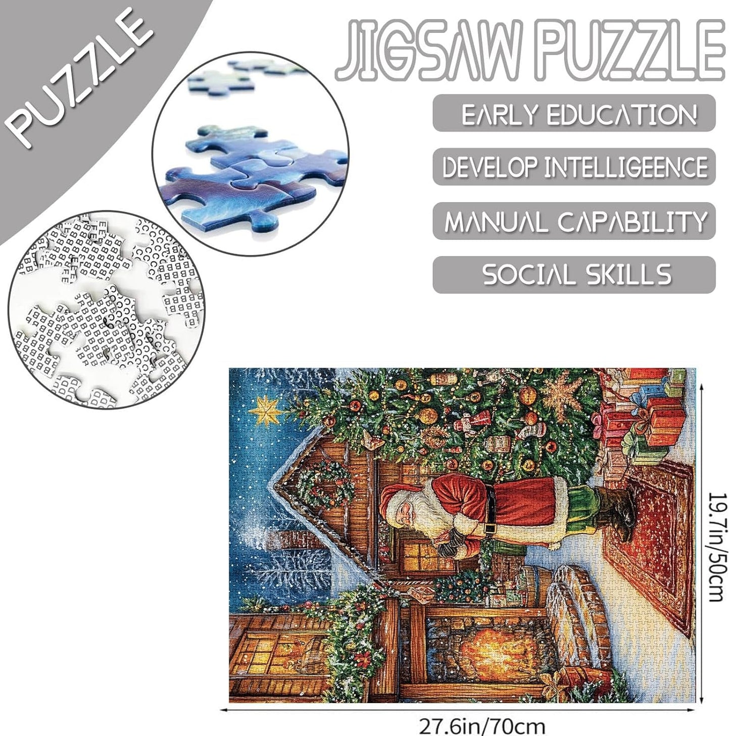 Christmas Gift Tree Jigsaw Puzzles