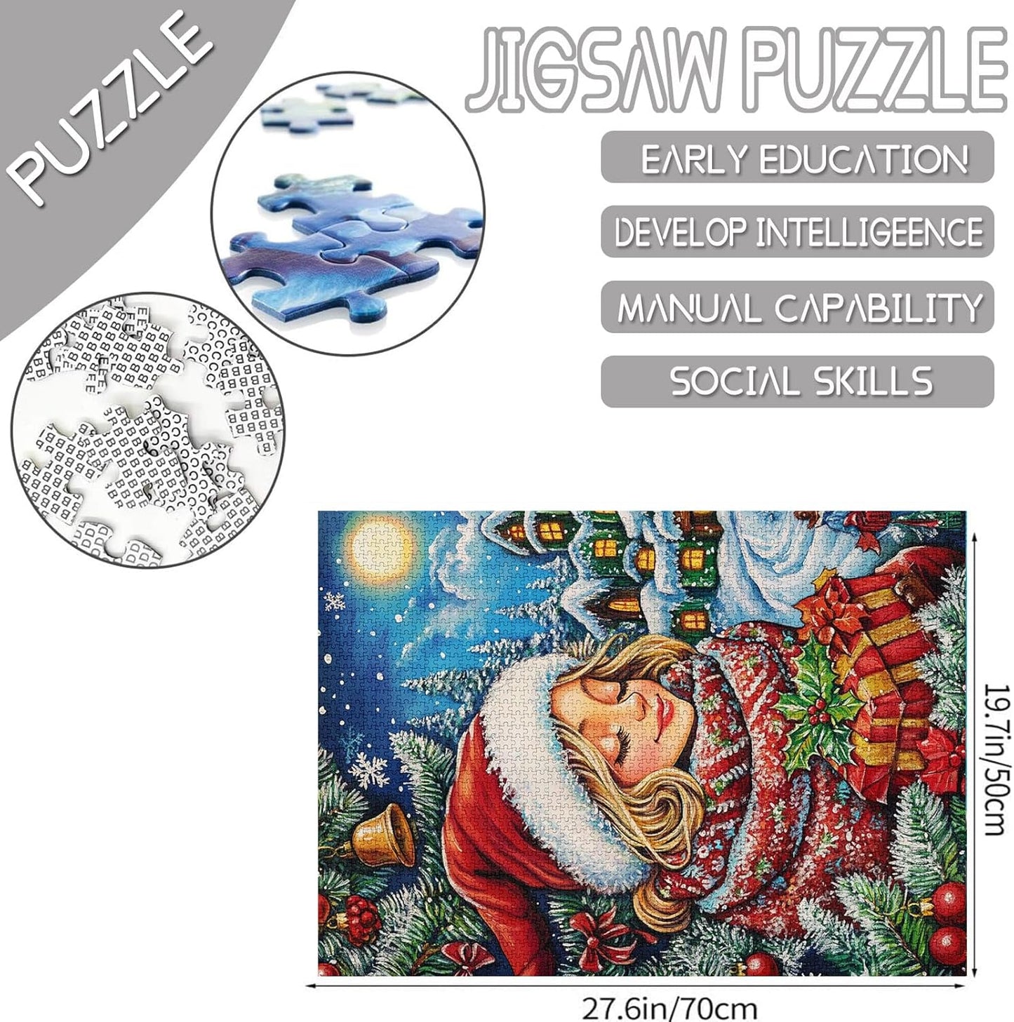 Christmas Gifts for Girls Jigsaw Puzzles