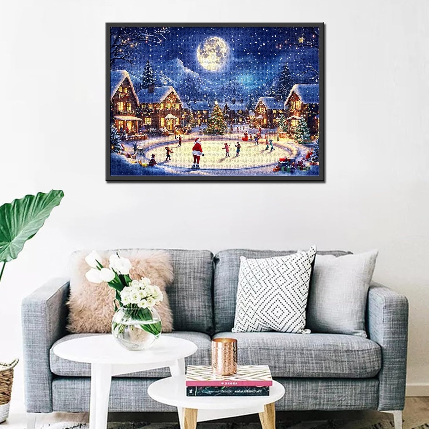 Ski Resort on Snowy Day Jigsaw Puzzles