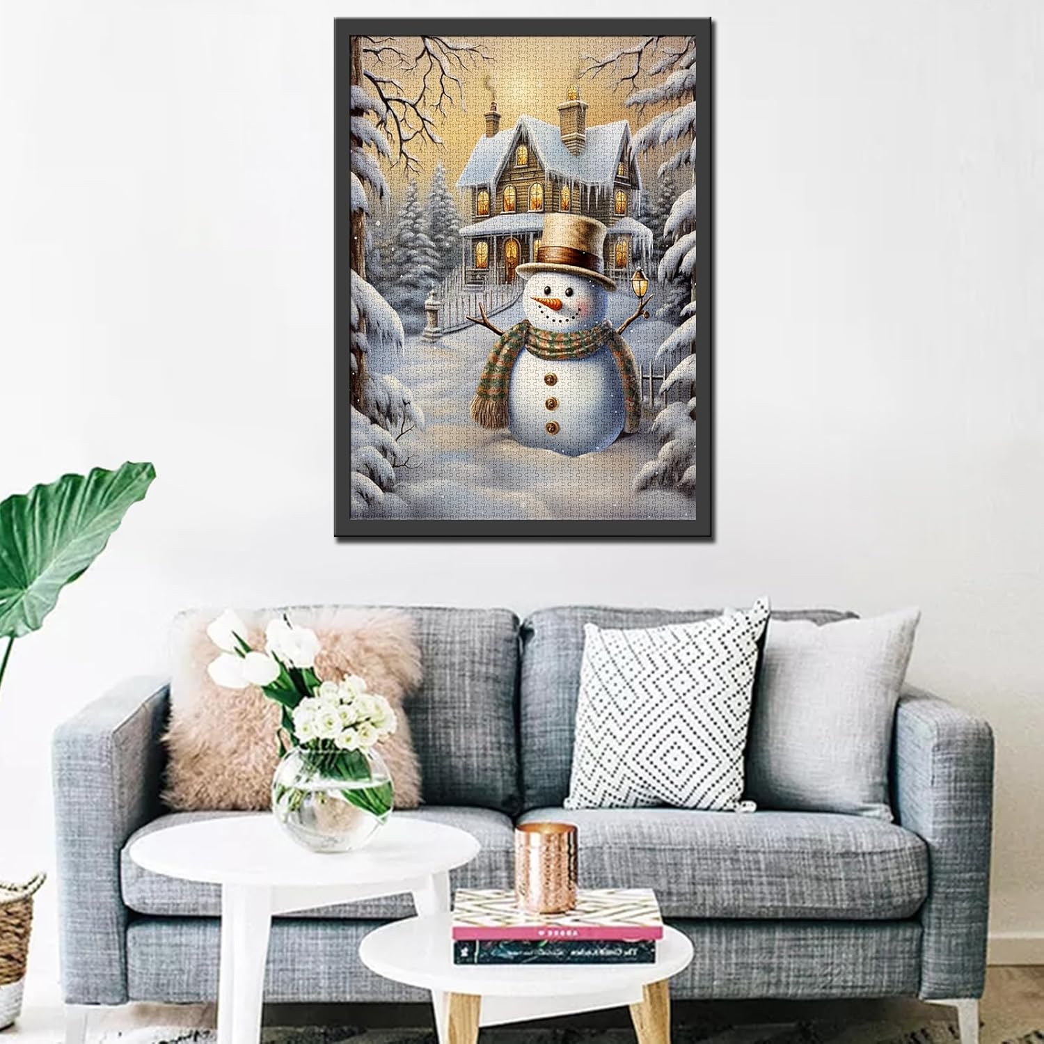 Winter Joy Snowman Jigsaw Puzzles