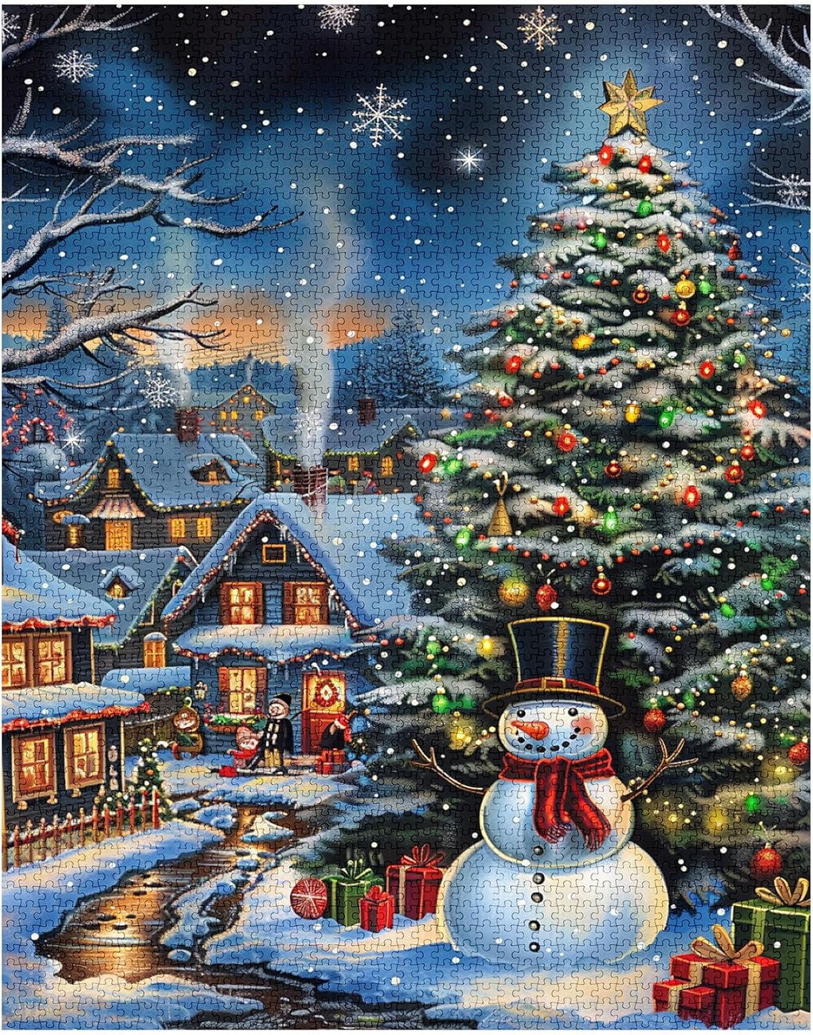 Christmas Festive Scene Jigsaw Puzzles