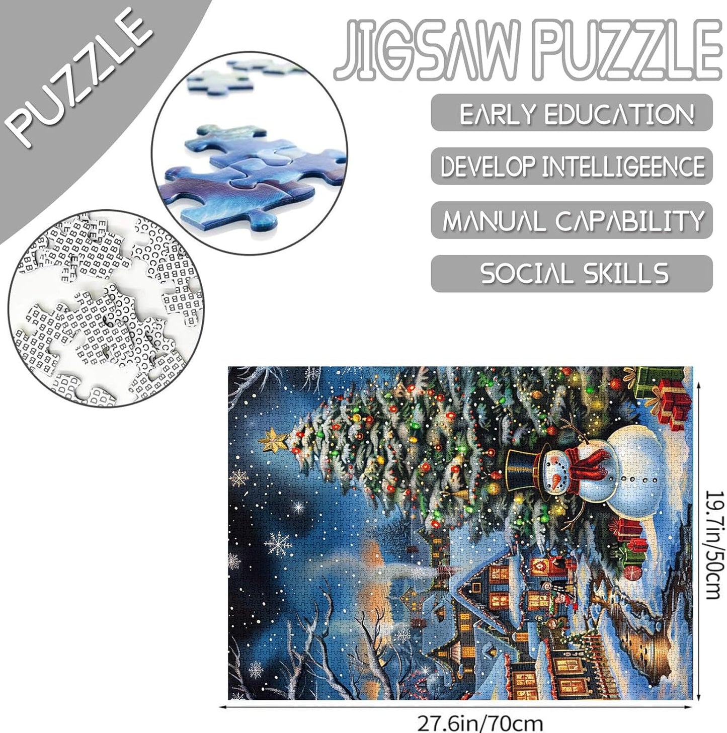 Christmas Festive Scene Jigsaw Puzzles