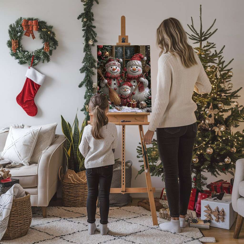 Christmas Paint by Numbers for Beginners