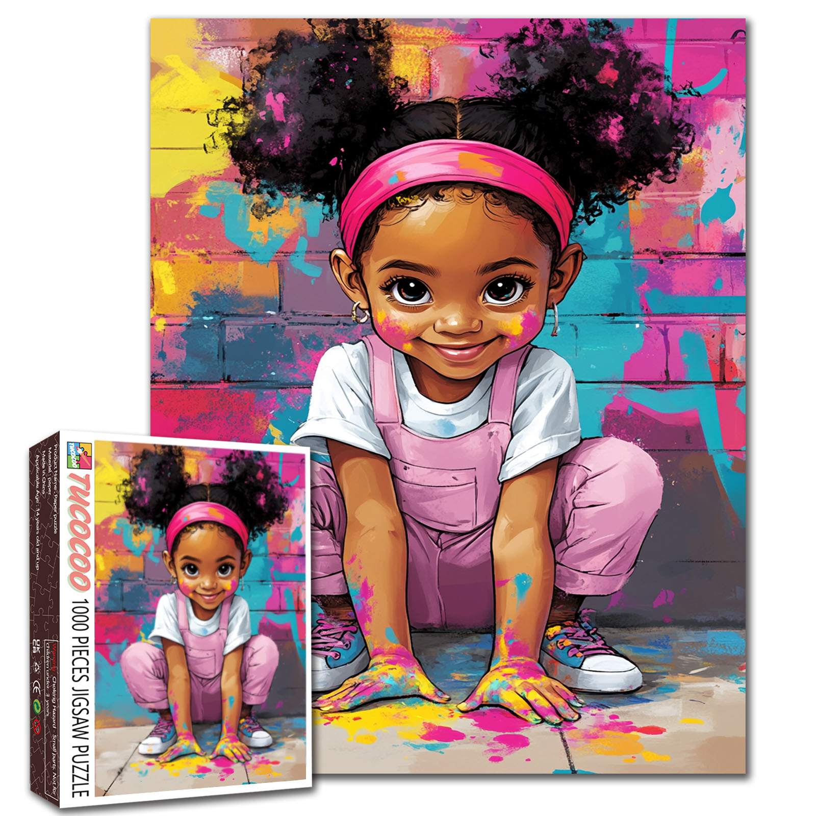 Color Splash Little Artist Jigsaw Puzzle – Tucocoo