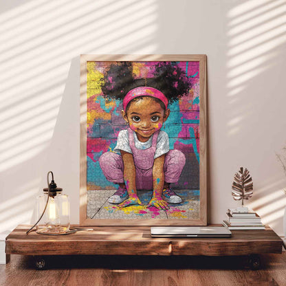 Color Splash Little Artist Jigsaw Puzzle