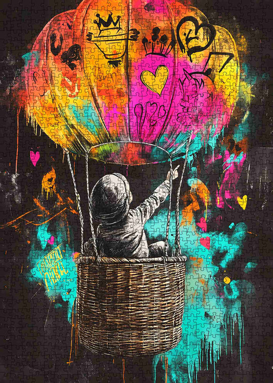 Colorful Dream Balloon Jigsaw Puzzle