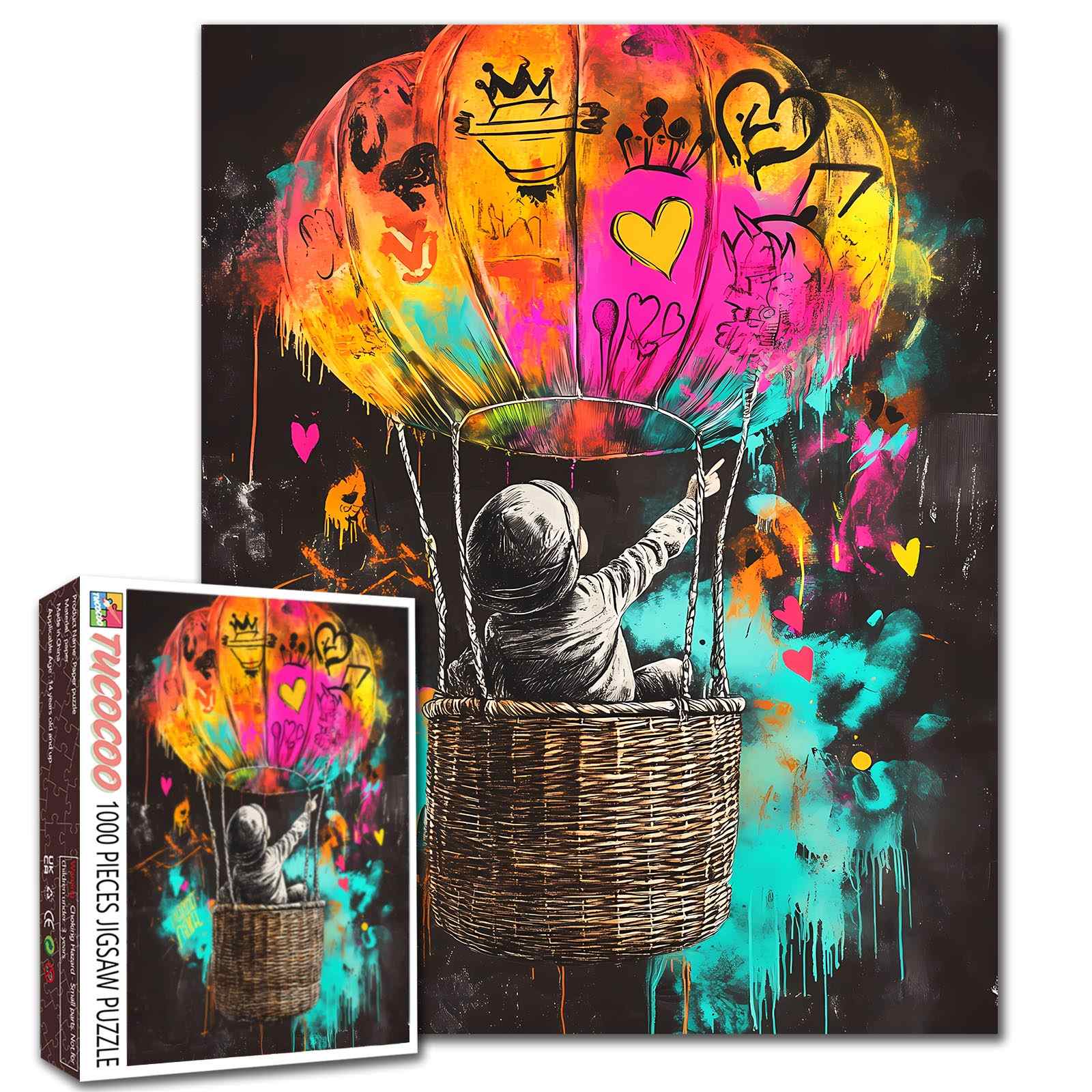 Colorful Dream Balloon Jigsaw Puzzle