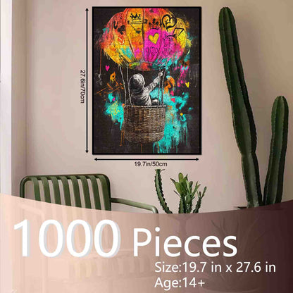 Colorful Dream Balloon Jigsaw Puzzle