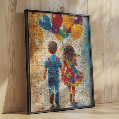 Colorful Journey Together Jigsaw Puzzle