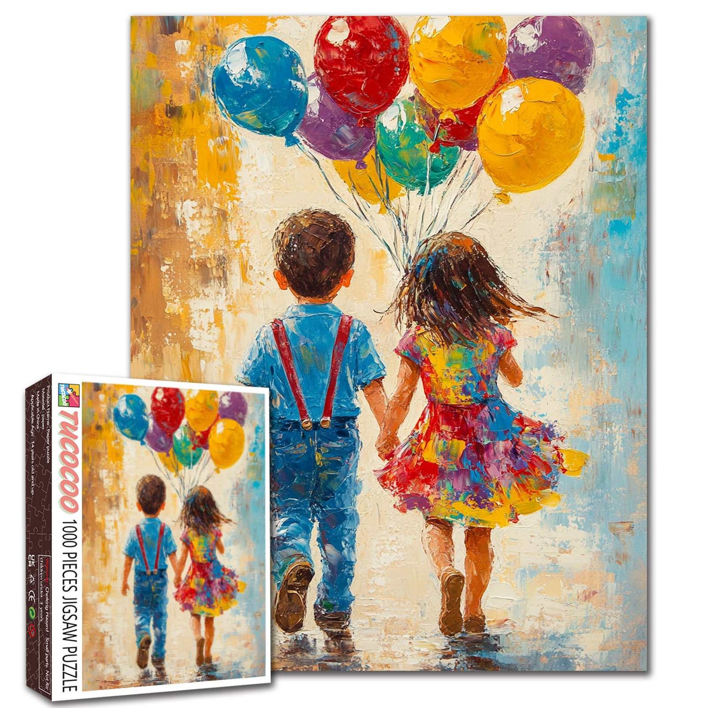 Colorful Journey Together Jigsaw Puzzle