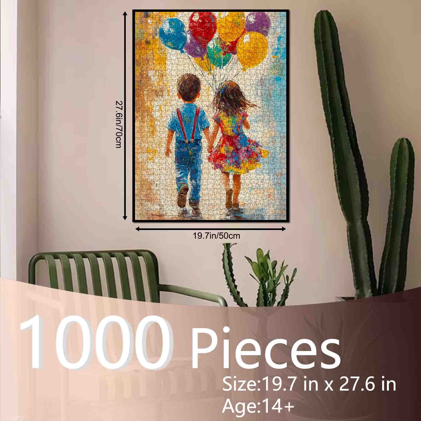 Colorful Journey Together Jigsaw Puzzle