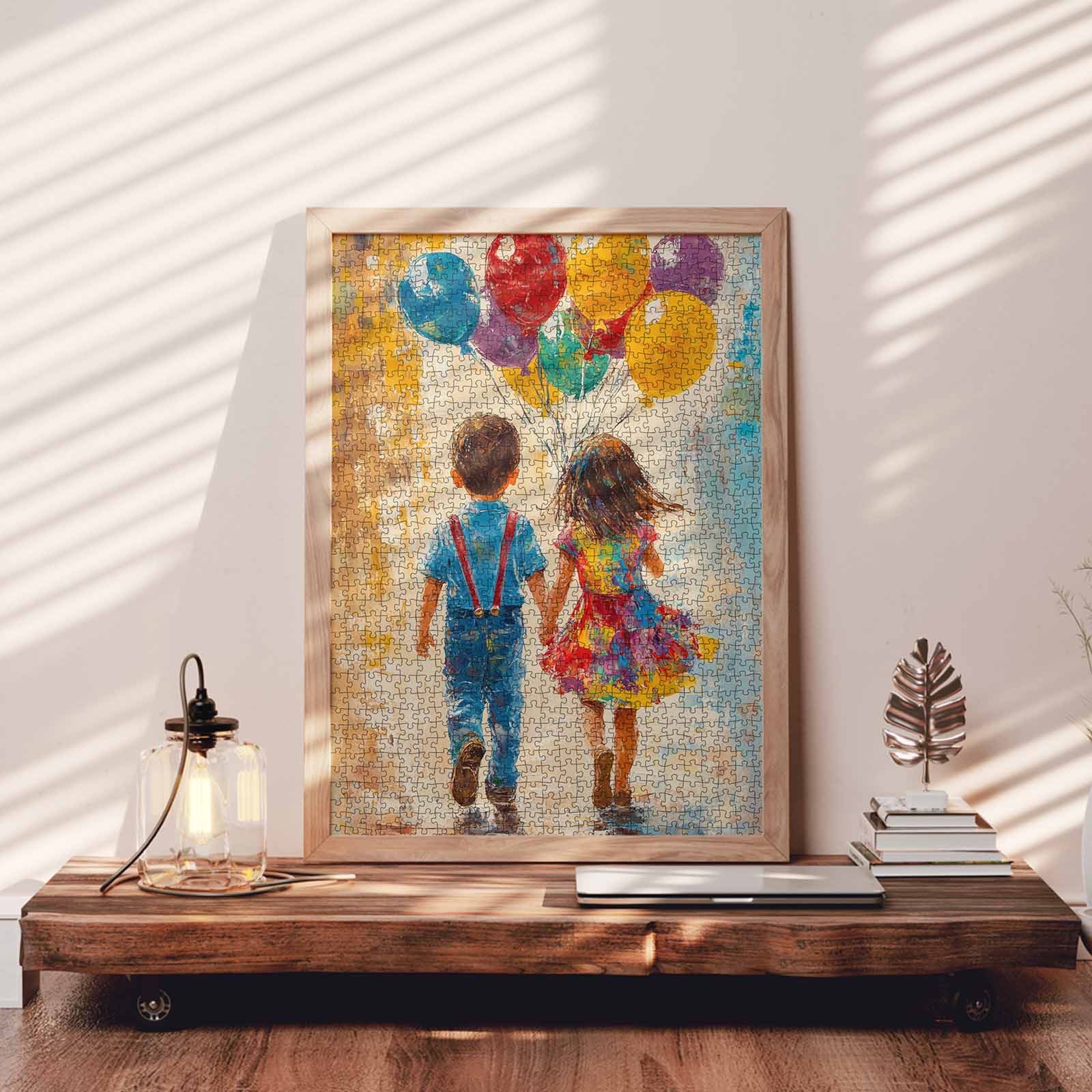 Colorful Journey Together Jigsaw Puzzle