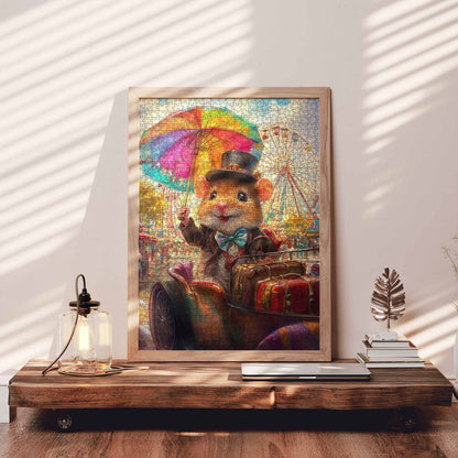 Colorful Mouse Adventure Jigsaw Puzzle