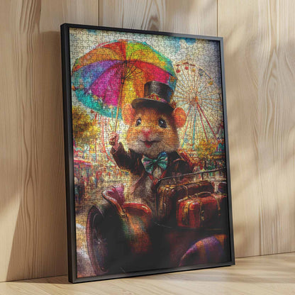 Colorful Mouse Adventure Jigsaw Puzzle