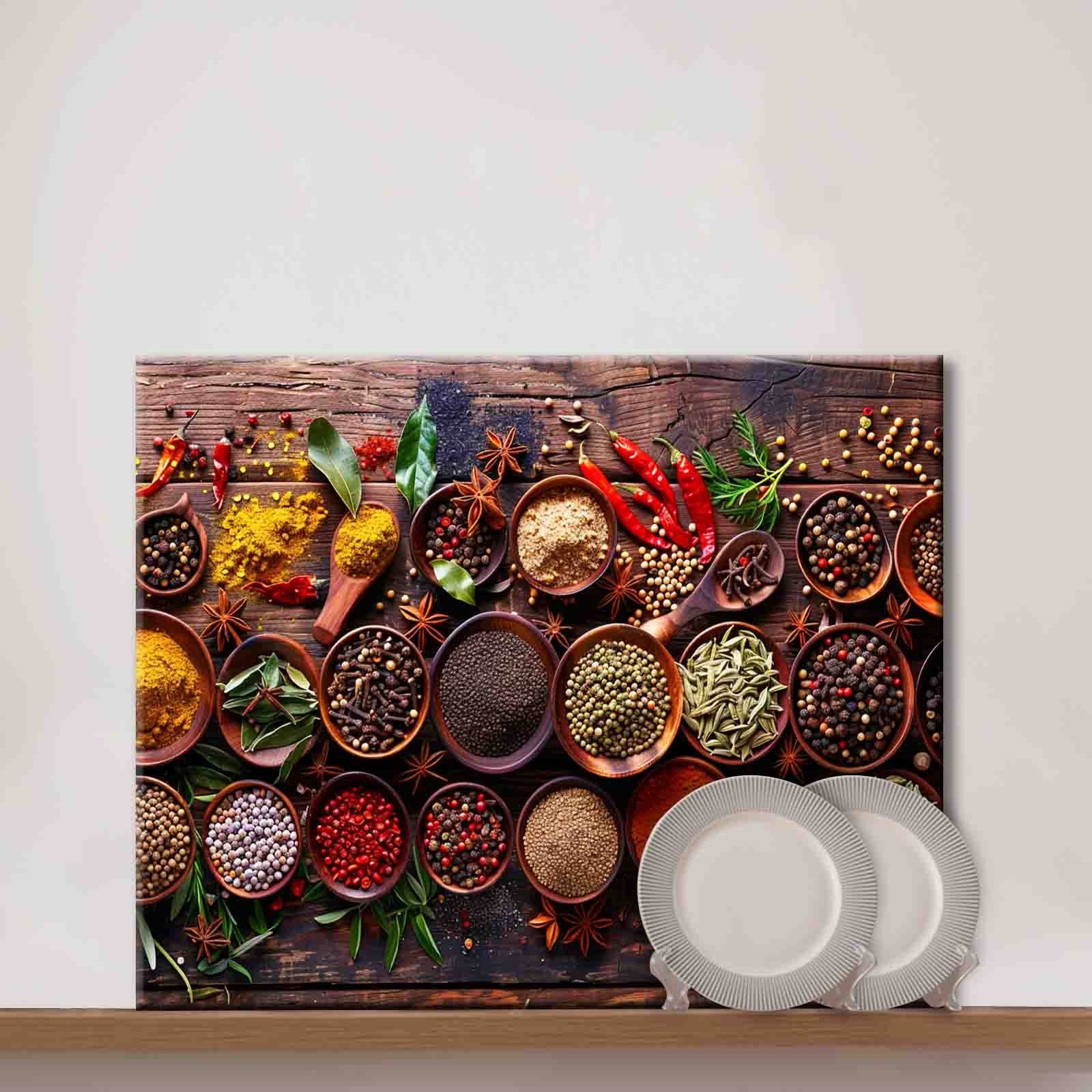 Colorful Spice Mix paint by numbers